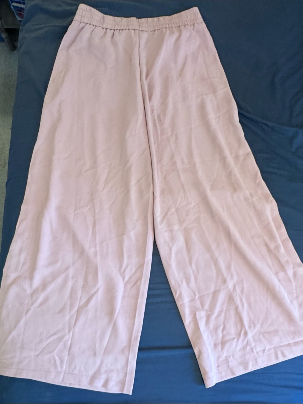 Halara Wide Leg Pants Elastic Waist with Belt, Women’s XL Medium Pink - Picture 3 of 3